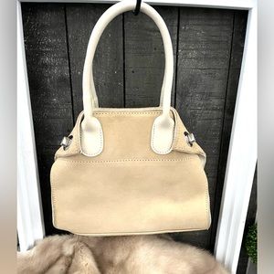 FOCUS PARIS Bag Womens Leather Suede Top Handle Handbag  FRANCE